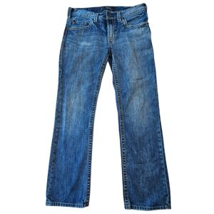 Silver Men's Nash Straight Leg Classic Blue Denim Jeans
